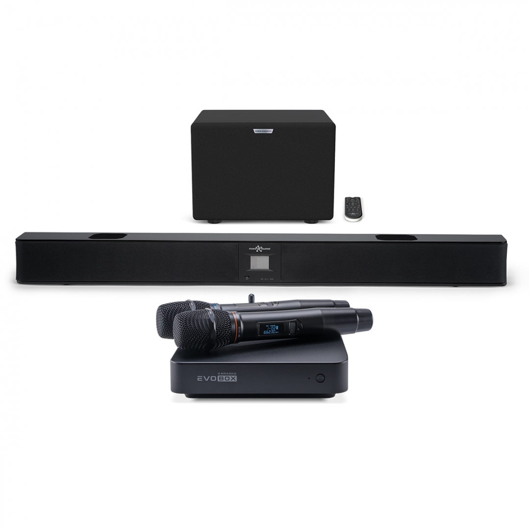 караоке-комплект EVOBOX Plus + EvoSound Bar (саундбар с караоке) в Трехгорном