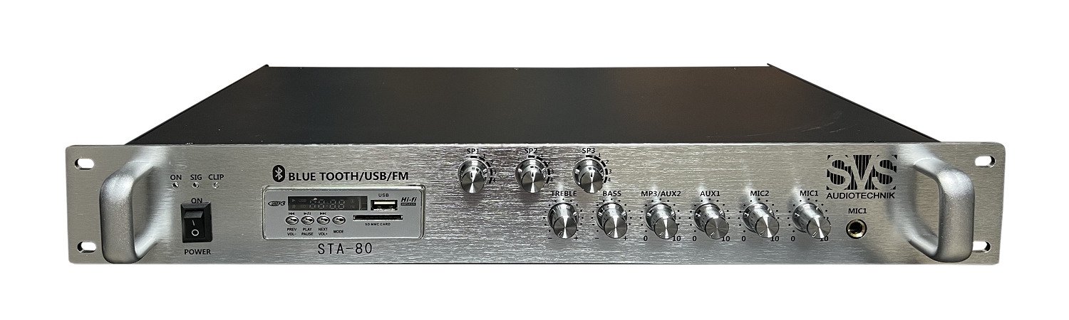 SVS Audiotechnik STA-80 Микшер-усилитель для систем Public Address в Трехгорном