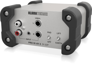 Klark Teknik DI 22P пассивный стерео директ-бокс в Трехгорном