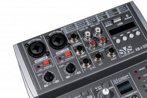 SVS Audiotechnik mixers AM-4 DSP Аналоговый микшерный пульт, 4-канала в Трехгорном